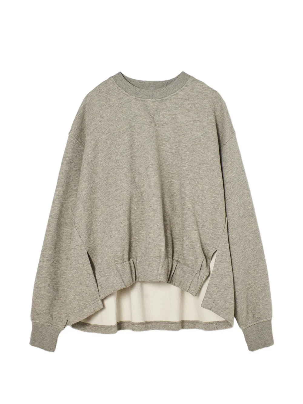 PSOPHIA stepped-hem sweatshirt