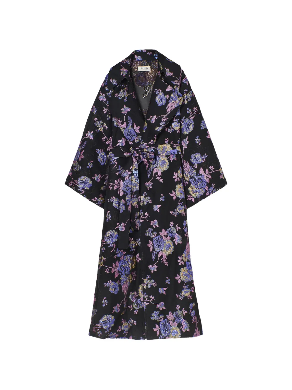 PSOPHIA floral-print oversized coat