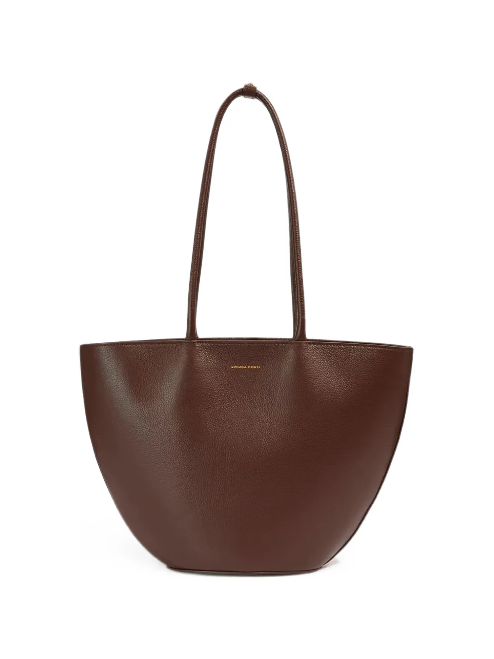 Liviana Conti Amelie grained-leather tote bag