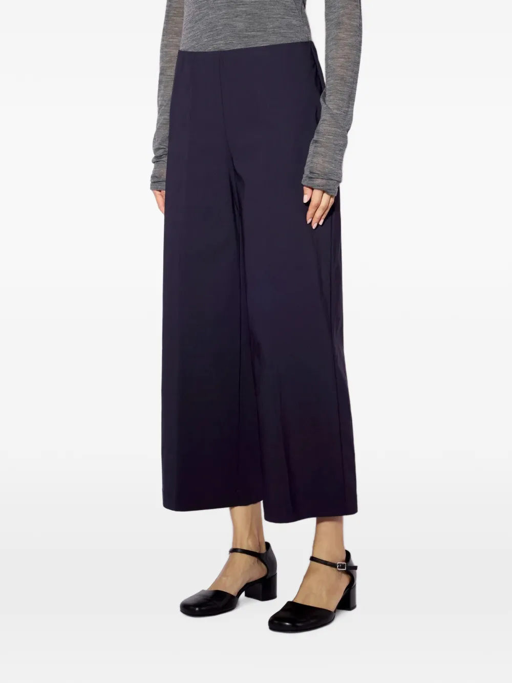 Liviana Conti cropped wide-leg trousers