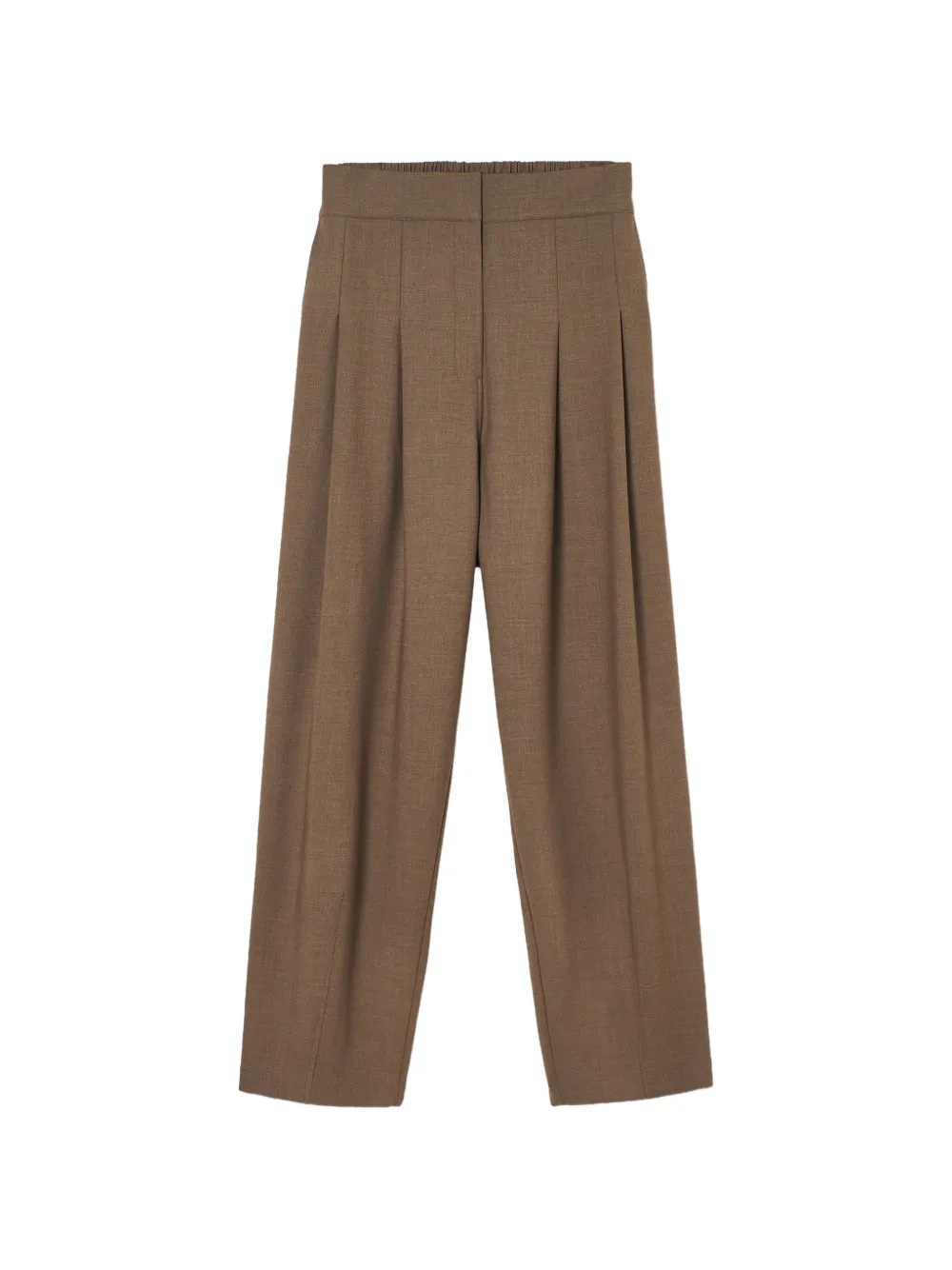 PSOPHIA pleated elasticated-waistband trousers