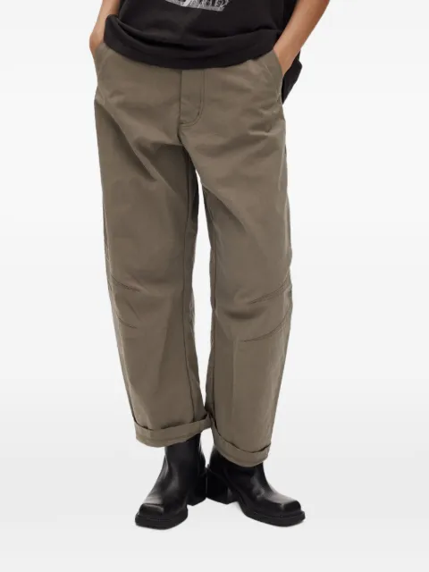 RABENS SALONER October panelled wide-leg trousers
