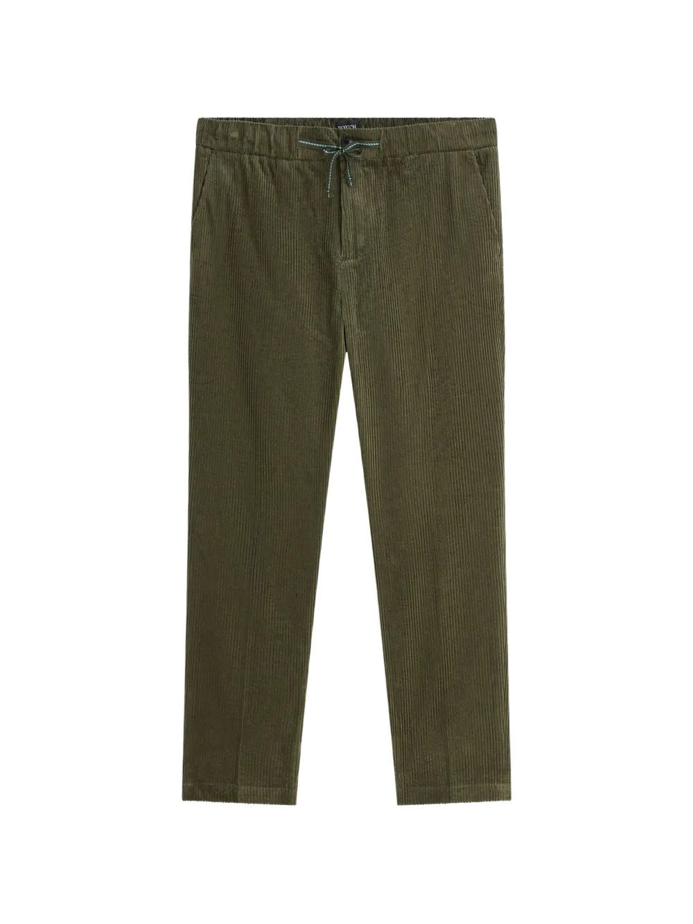 Scotch & Soda drawstring corduroy trousers - Vert Scotch & Soda drawstring corduroy trousers - Vert