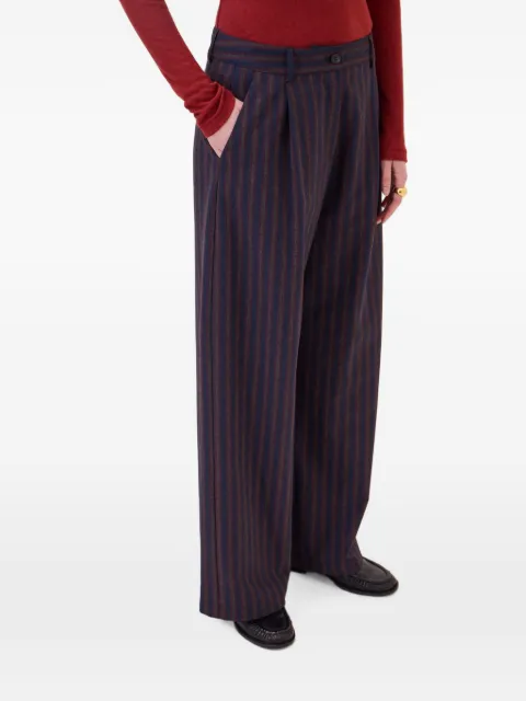 Ottod'Ame pantalones a rayas diplomáticas