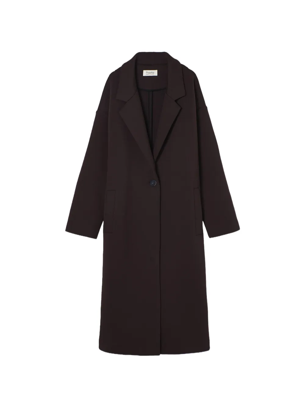 PSOPHIA notched-lapels single-breasted coat