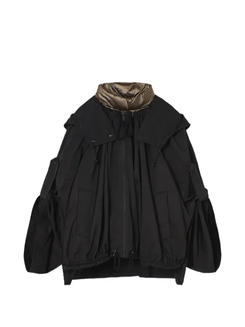 PSOPHIA quilted layered jacket