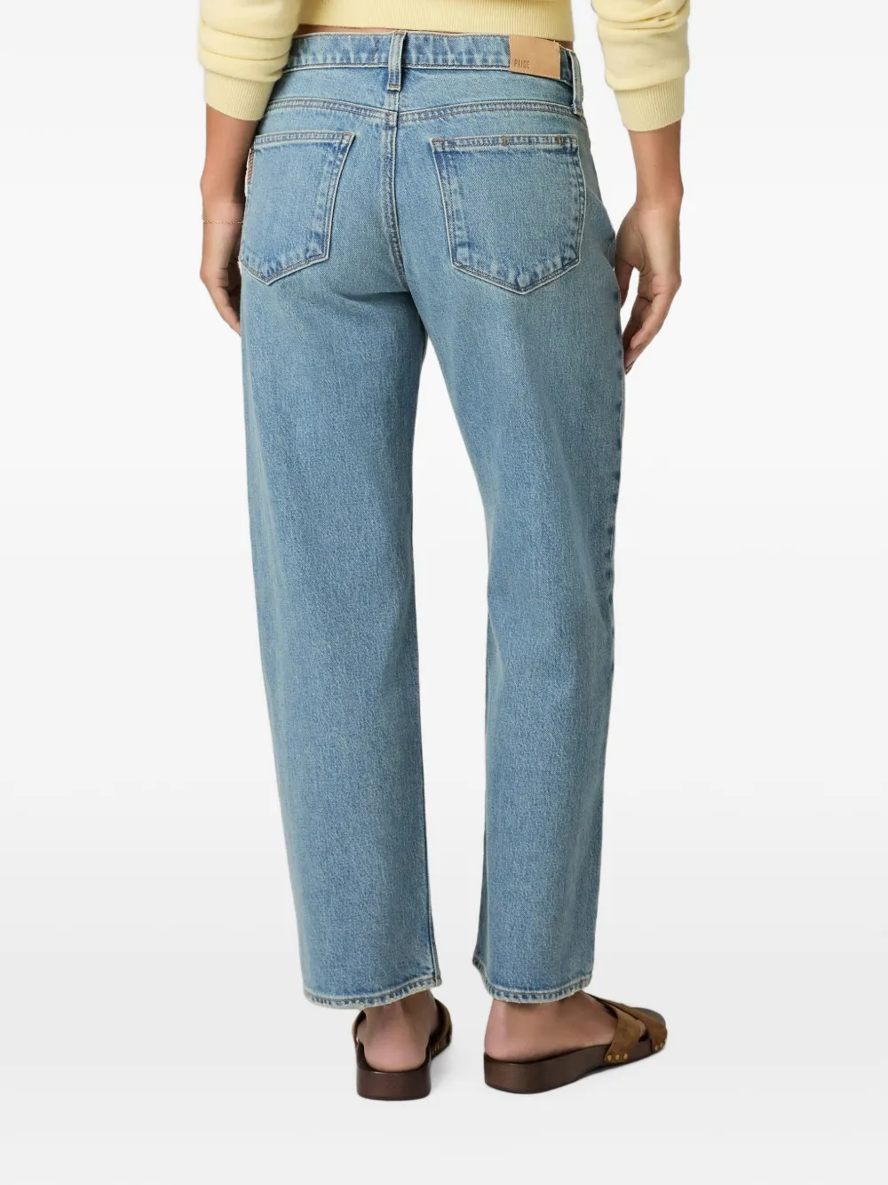 PAIGE Straight jeans Blauw