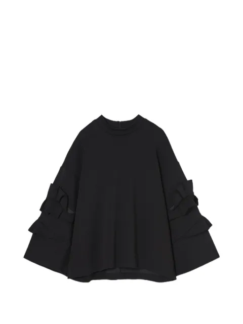 PSOPHIA ruffled-sleeve T-shirt