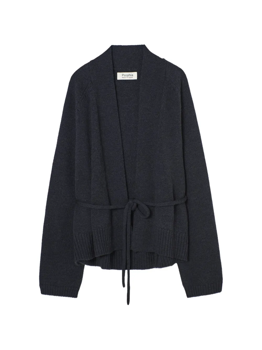 PSOPHIA belted knit cardigan