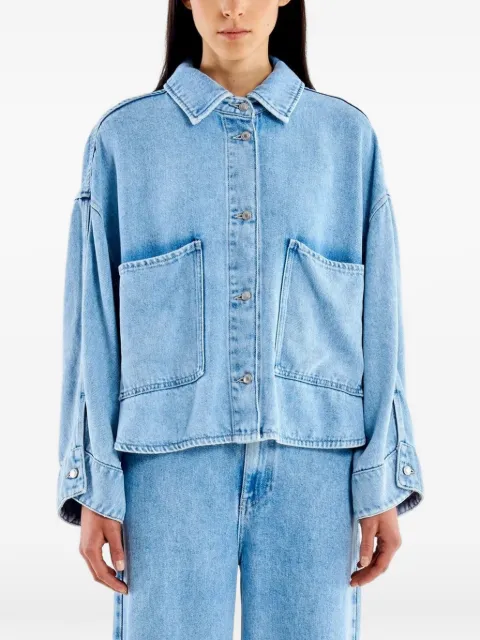 VICOLO patch-pocket denim jacket