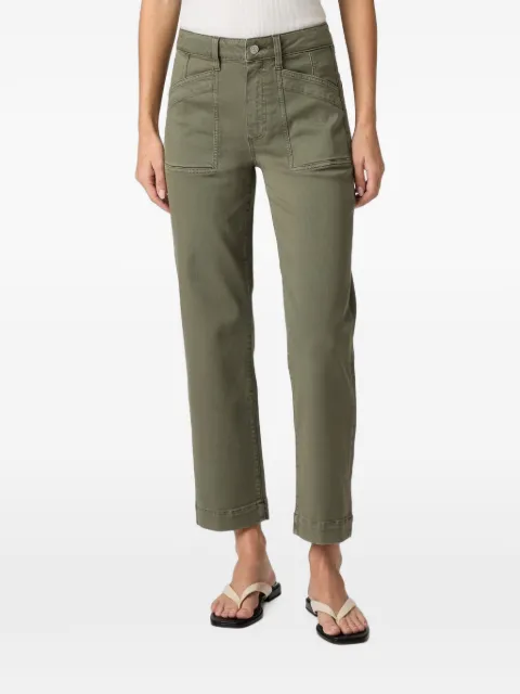 PAIGE jeans rectos Quincy con bolsillos de parche