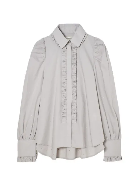 PSOPHIA camisa con detalles de strass