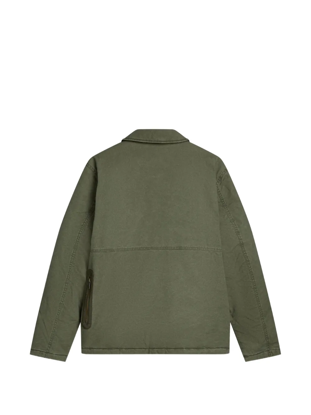 Scotch & Soda Jack met contrasterende zak en rits Groen