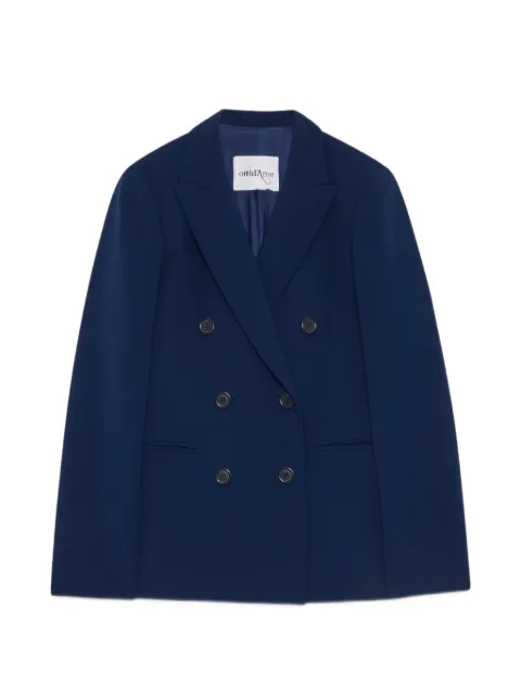 Ottod'Ame blazer con solapas de pico y doble botonadura