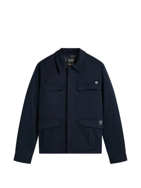 Scotch & Soda multi-pocket cotton jacket