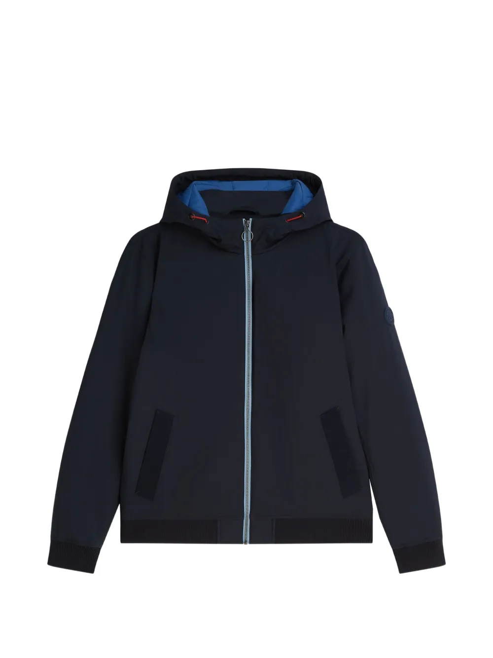 Scotch & Soda hooded zip-up jacket - Blu