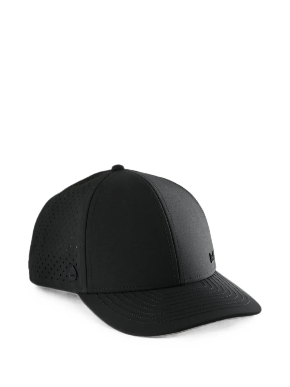 Melin A-game Icon Hydro Perforated-panel Cap In Black