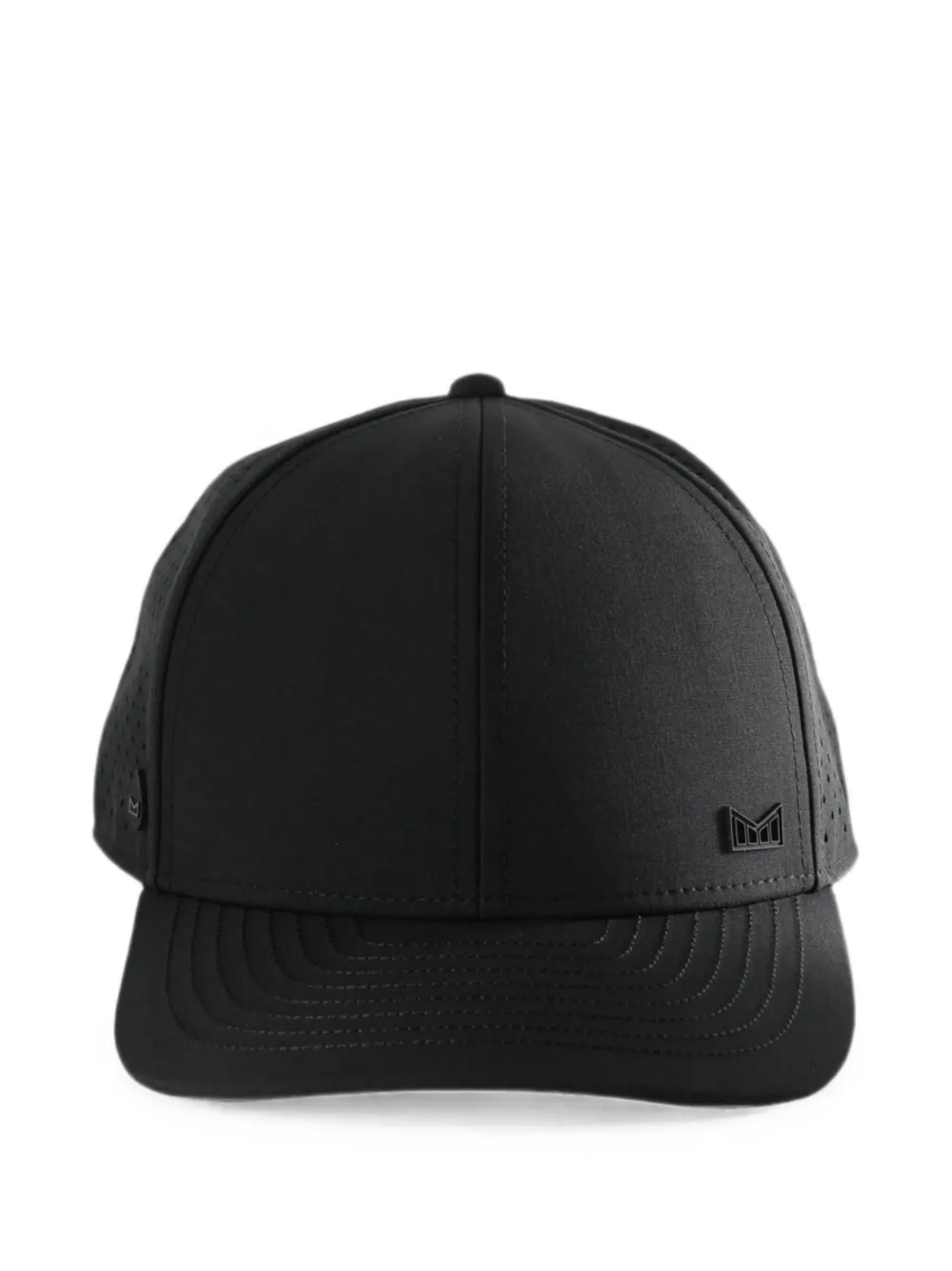 Melin A-game Icon Hydro Perforated-panel Cap In Black