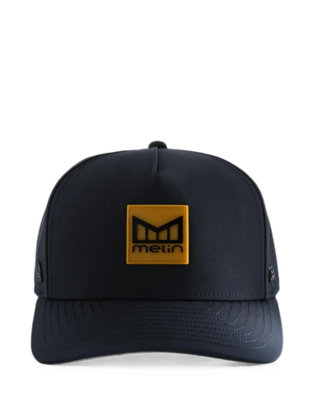 Melin Odysea Stacked Hydro Logo-patch Cap In Blue