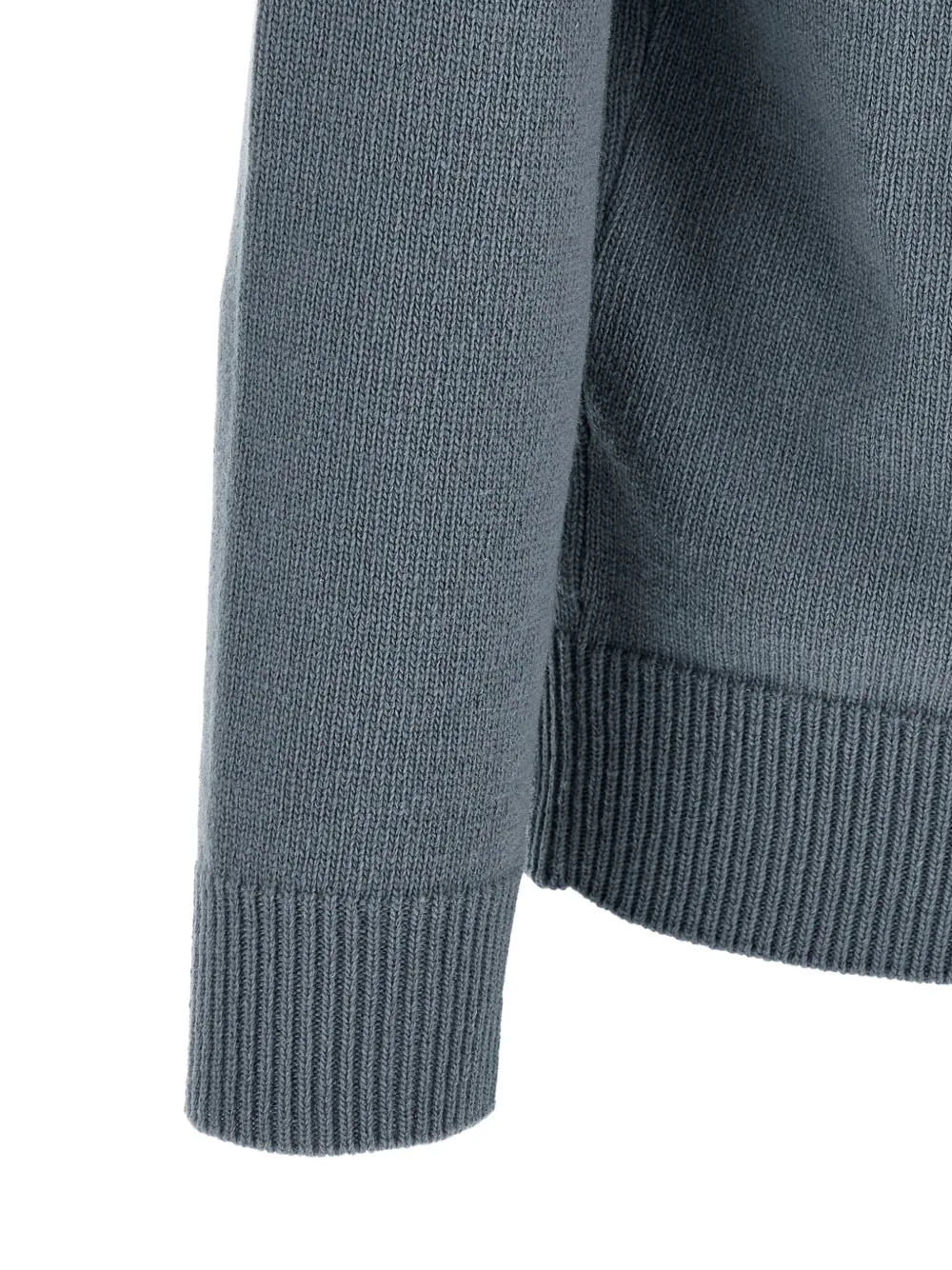Stone Island 5100072 Compass trui met ronde hals en badge Blauw