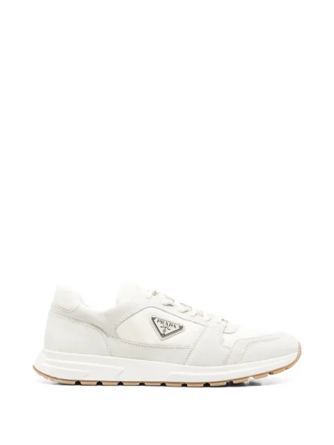 Prada logo-plaque sneakers