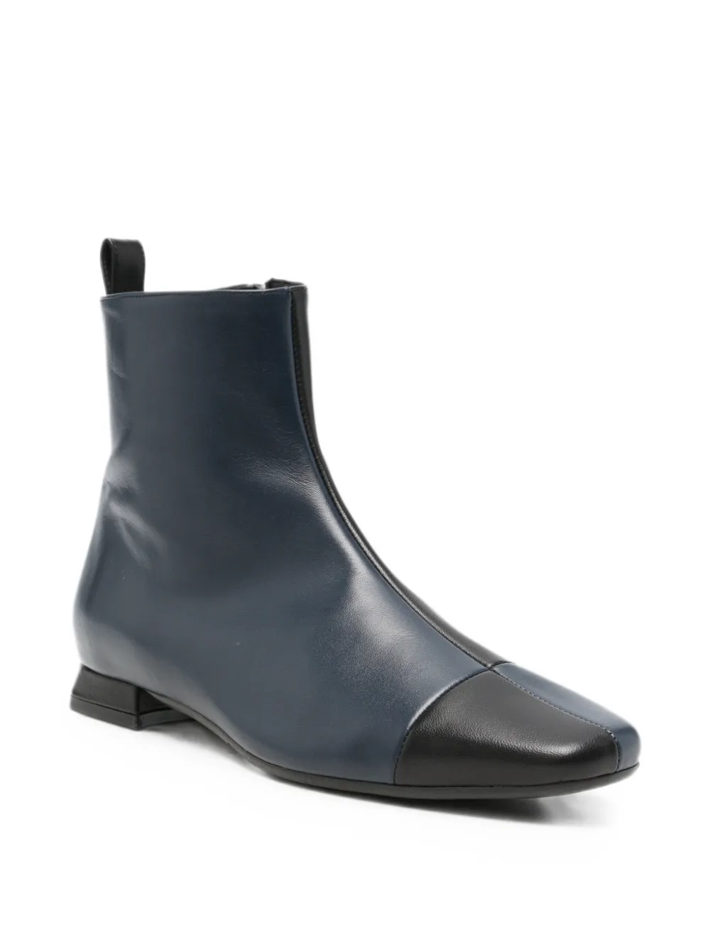 Carel Paris Simonetta leather ankle boots Blauw