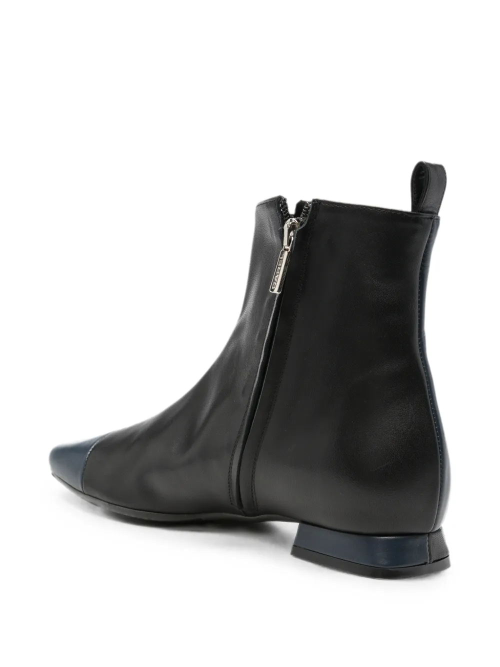 Carel Paris Simonetta leather ankle boots Blauw
