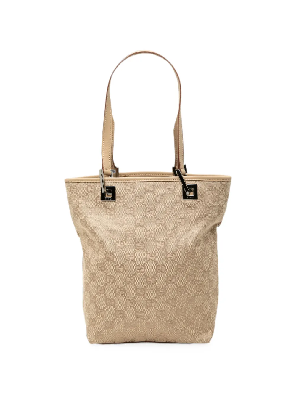 Gucci Pre-Owned 2000-2015 GG Canvas shoulder bag - Nude