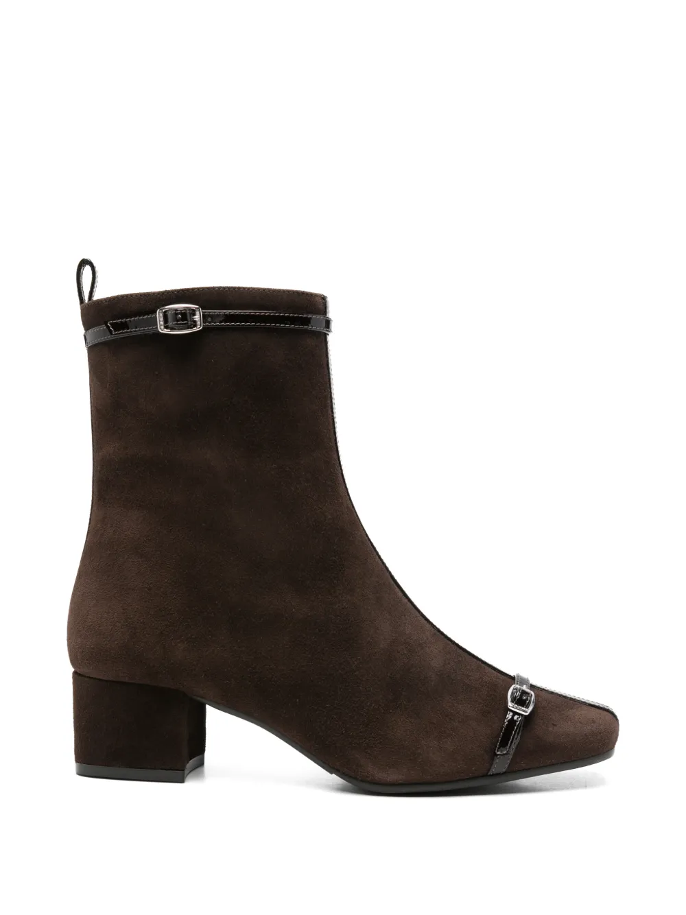 Carel Paris Start buckle-detail ankle boots Bruin