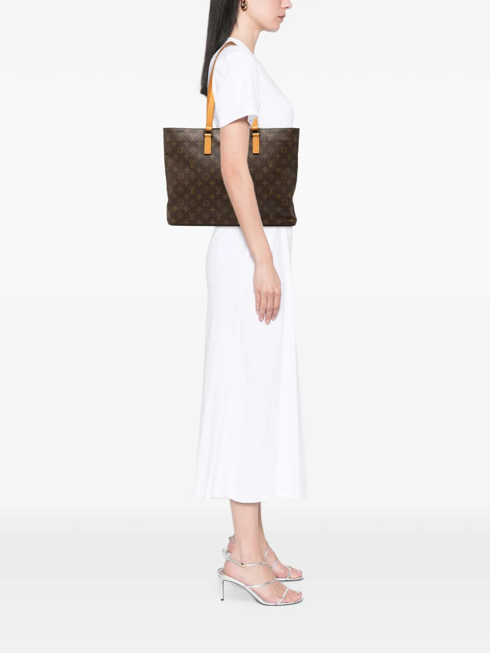 Louis Vuitton Pre-Owned 2002 Monogram Luco tote bag - Braun