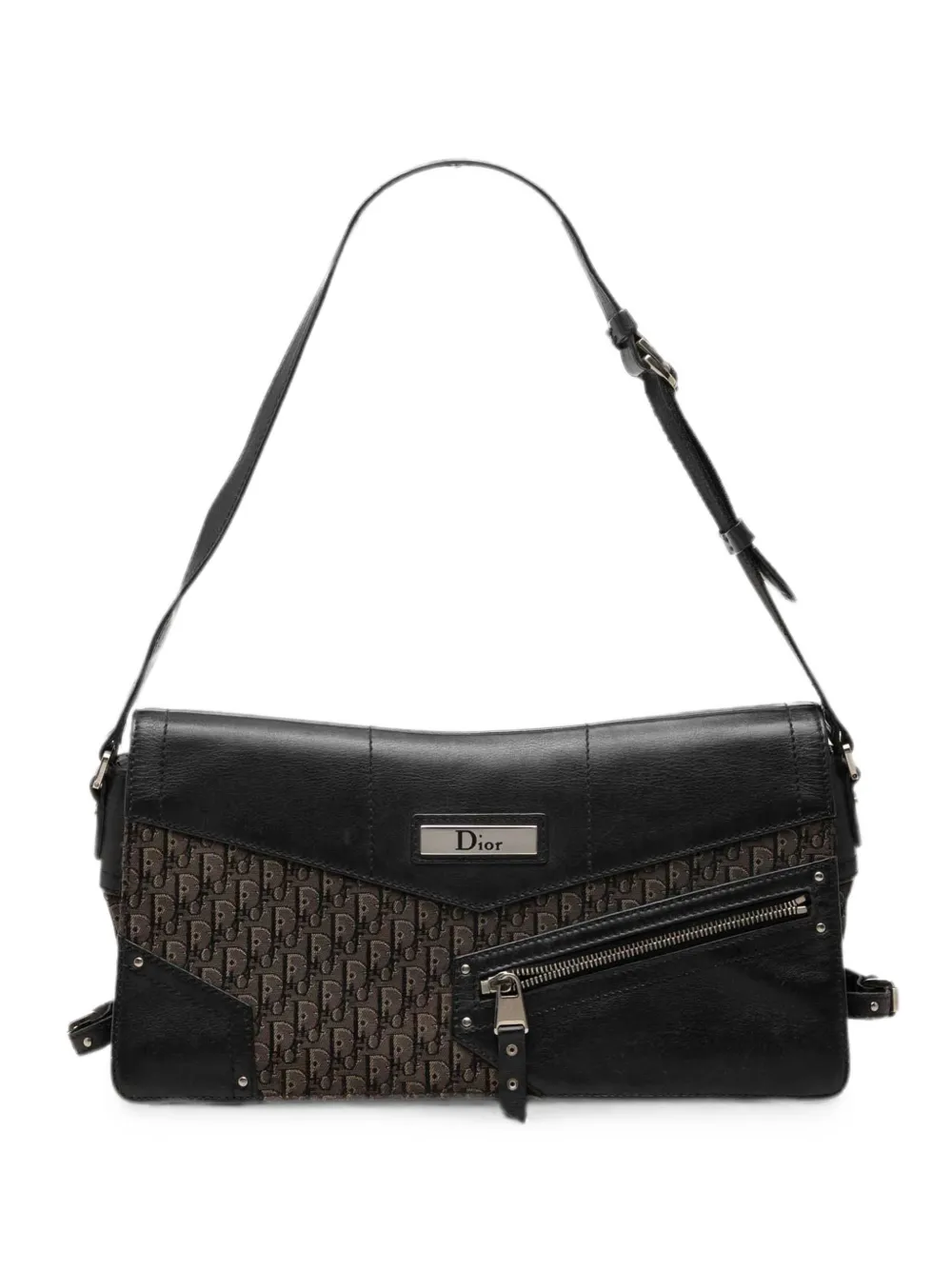 Christian Dior Pre-Owned 2003 Diorissimo Trotter Canvas Street Chic shoulder bag - Schwarz