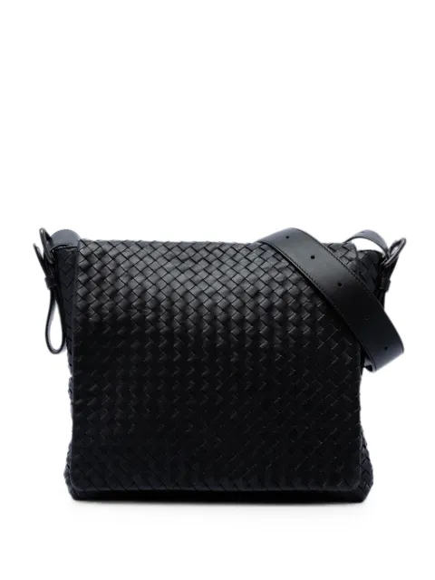 Bottega Veneta Pre-Owned 2012-2026 Nappa Intrecciato Flap crossbody bag