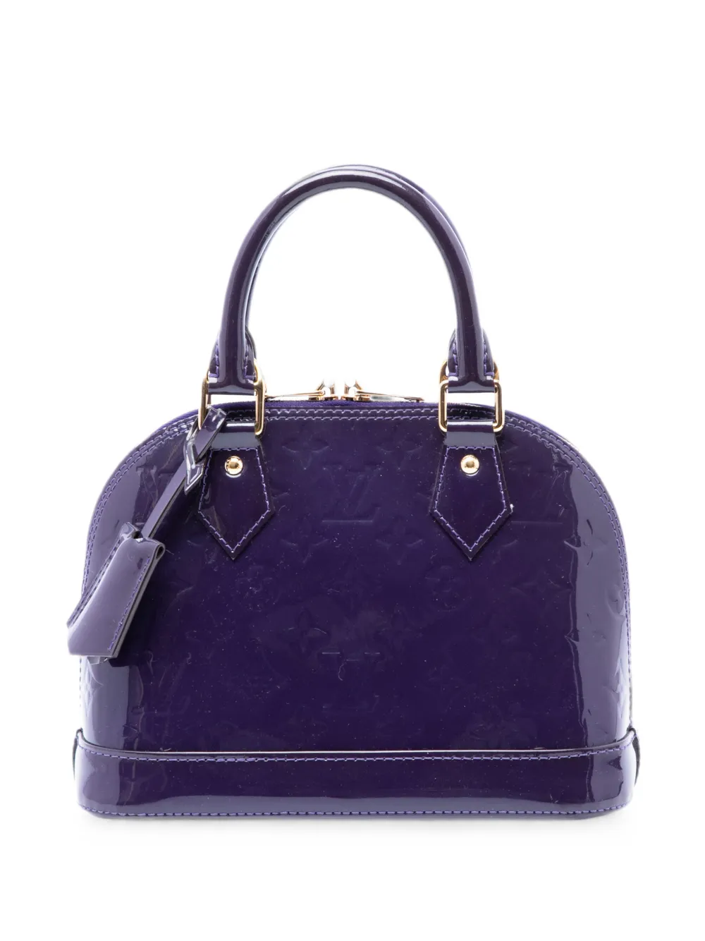 Louis Vuitton Pre-Owned 2016 Monogram Vernis Alma BB satchel - Violett