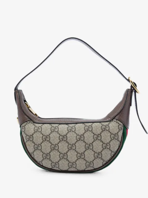 Gucci Pre-Owned 2016-2026 Mini GG Supreme Web Ophidia shoulder bag
