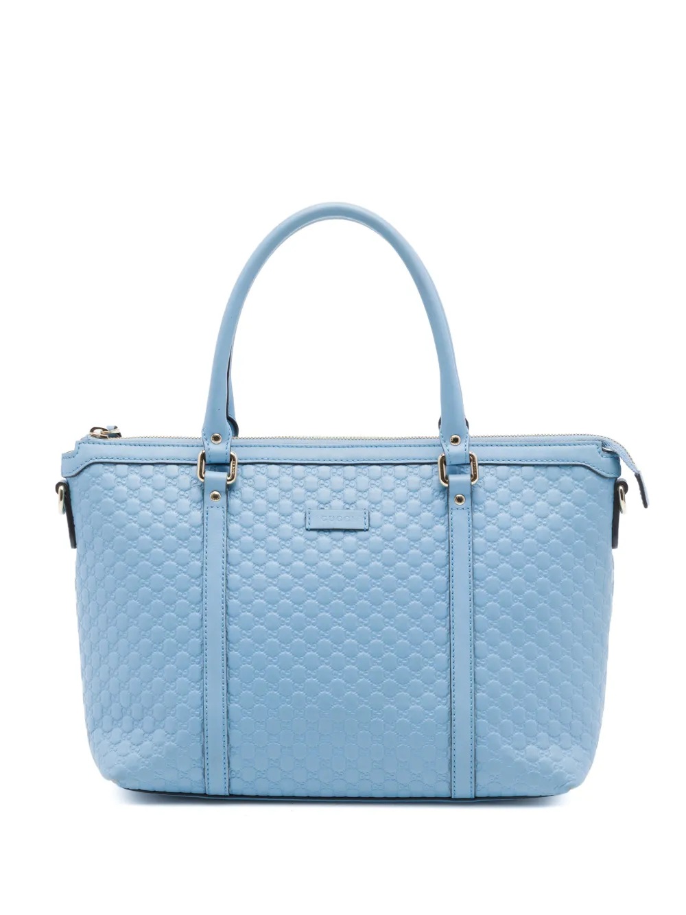 Gucci Pre-Owned 2016-2026 Small Microguccissima Joy satchel - Blue