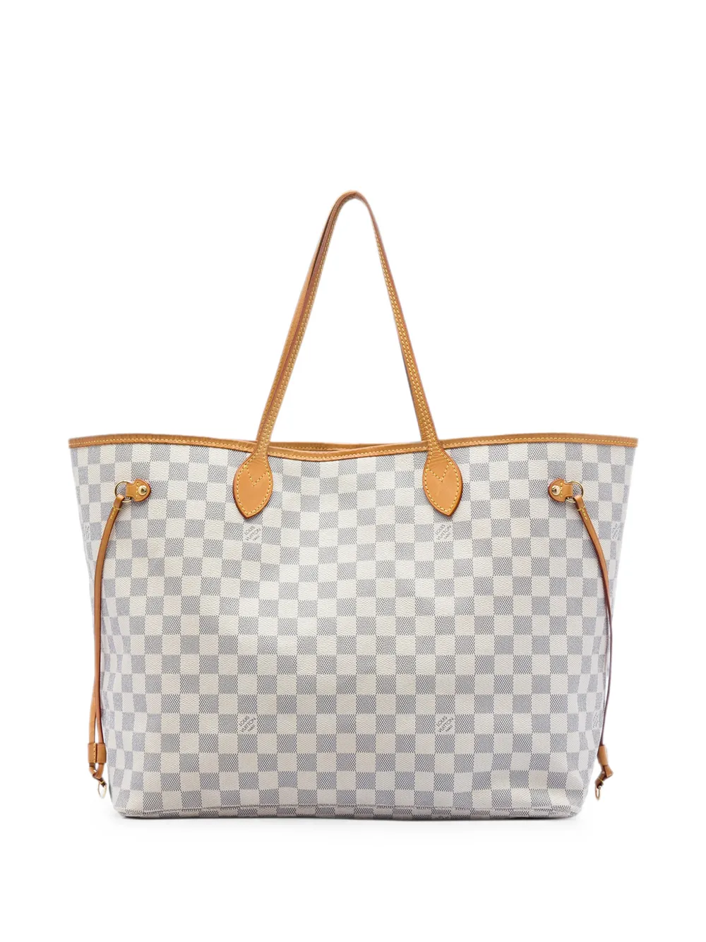Louis Vuitton Pre-Owned 2011 Damier Azur Neverfull GM tote bag - Weiß