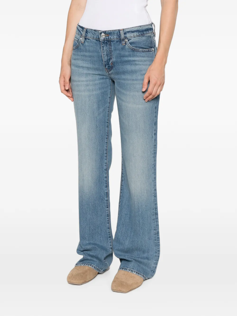 FRAME The Rodeo jeans Blauw