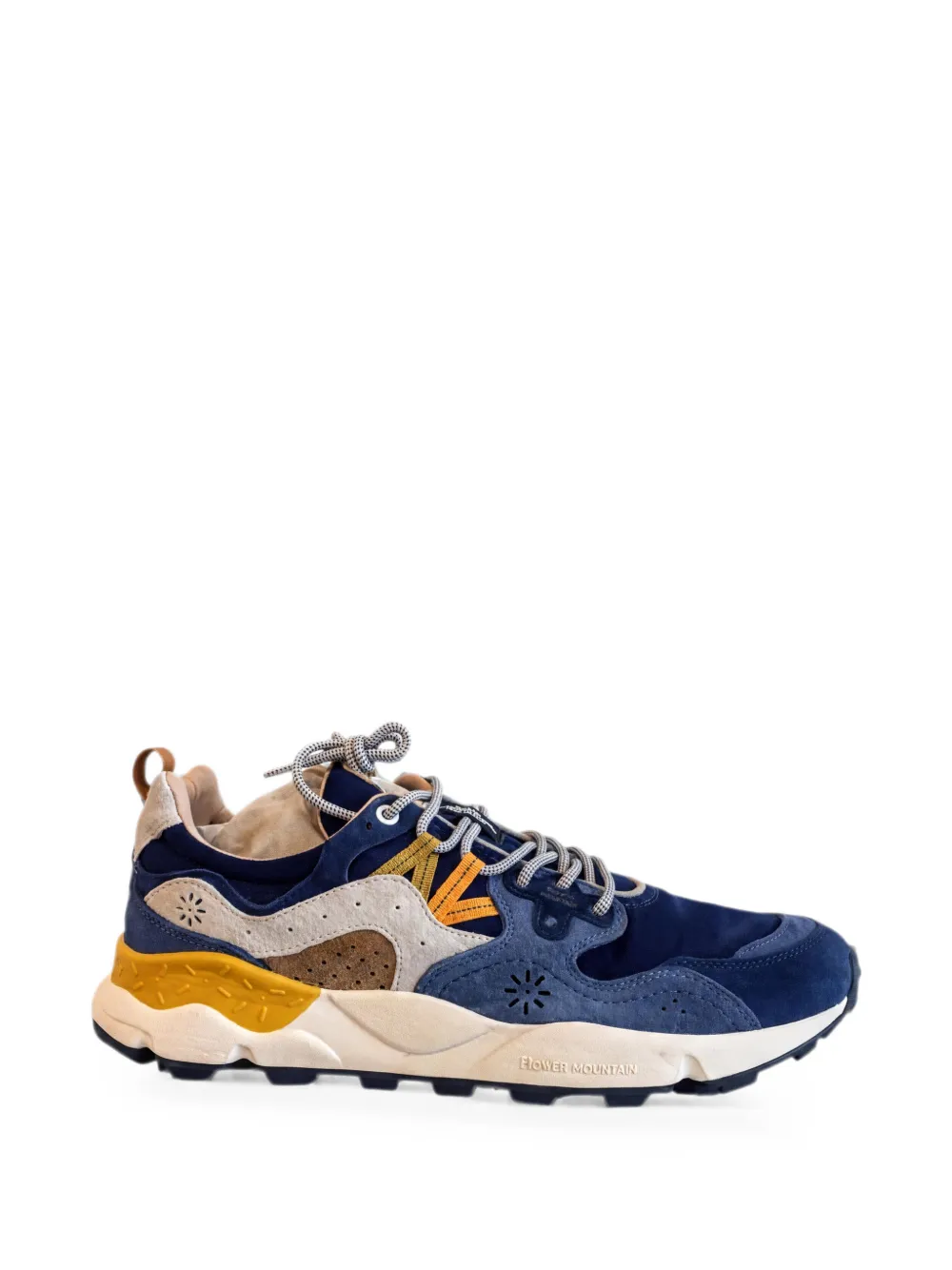FLOWER MOUNTAIN Yamano 3 suede sneakers Blauw