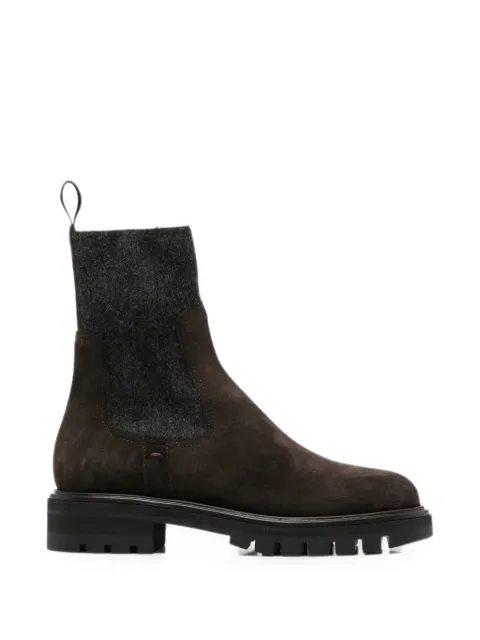 Henderson Baracco Ella suede panelled boots