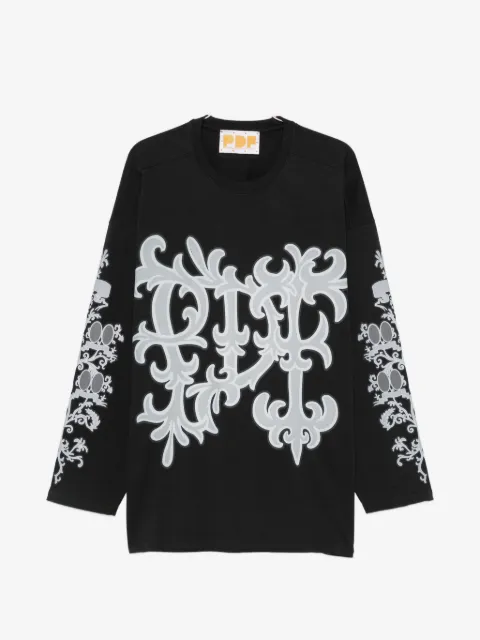 PDF graphic-print long-sleeve T-shirt