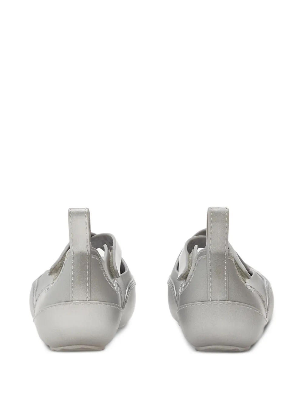 Melissa Aira ballerina's met klittenband Grijs