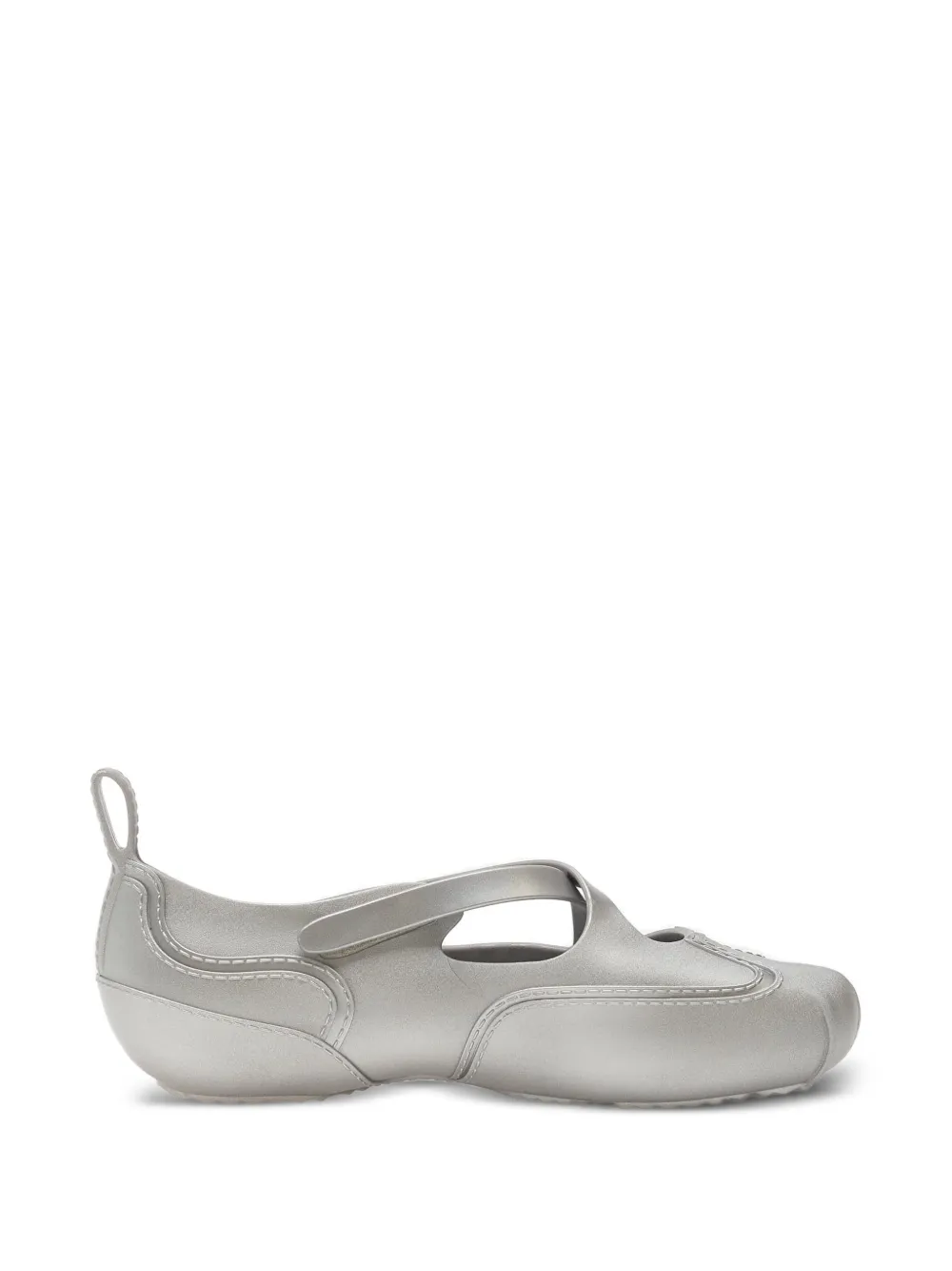 Melissa Ballerine Aira con strappo - Grigio