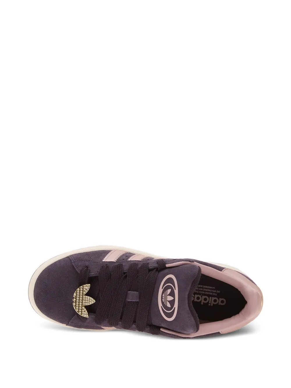 adidas Campus 00s sneakers verfraaid met kristallen Paars