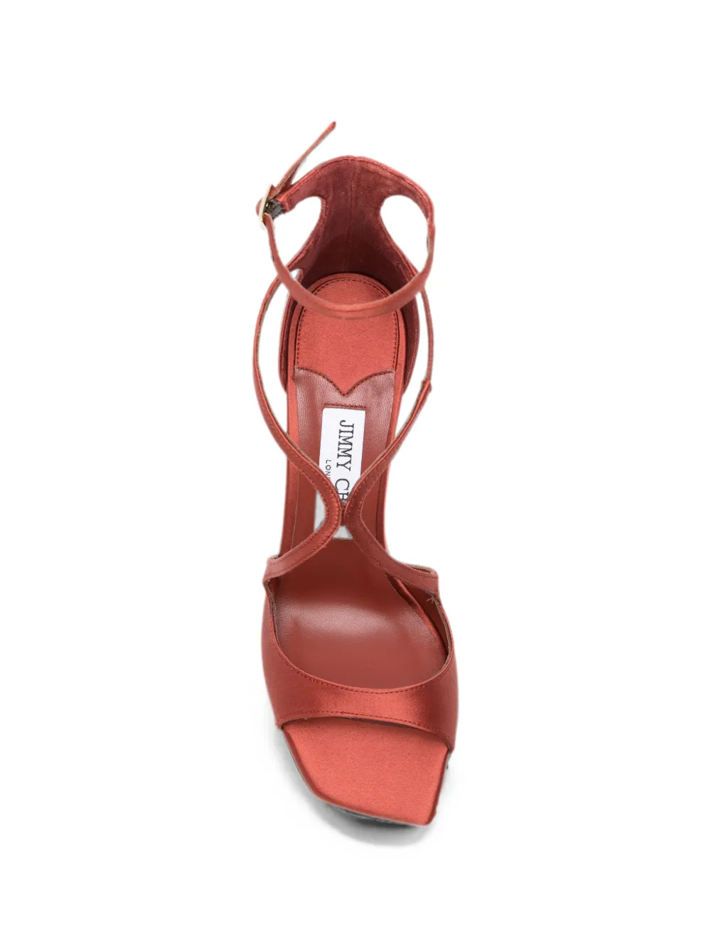 Jimmy Choo Azia strappy sandals Rood