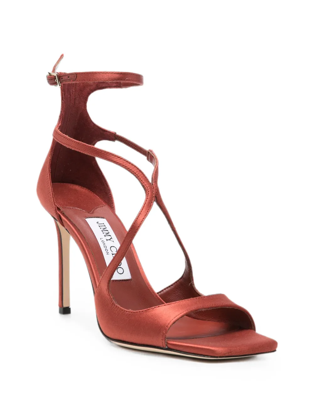 Jimmy Choo Azia strappy sandals Rood