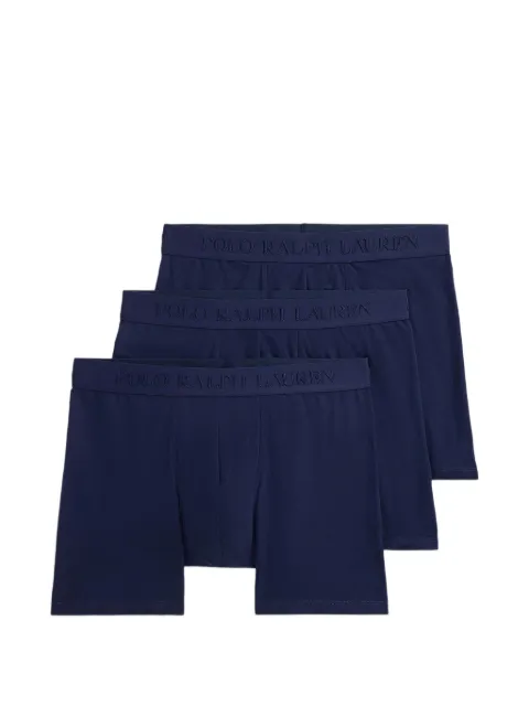Polo Ralph Lauren logo-waistband boxer briefs pack