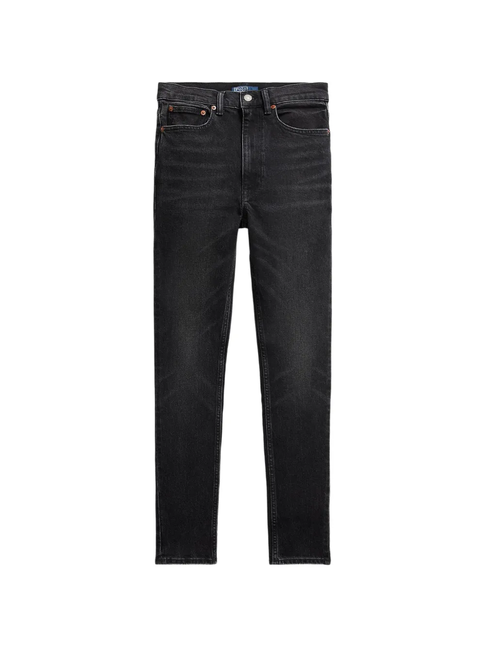 Polo Ralph Lauren high-rise slim-fit jeans - Schwarz