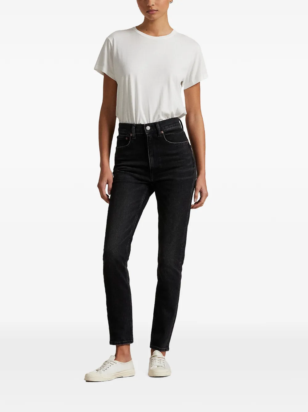Polo Ralph Lauren Slim-fit jeans Zwart
