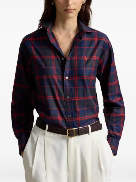 Polo Ralph Lauren tartan-print button-down shirt