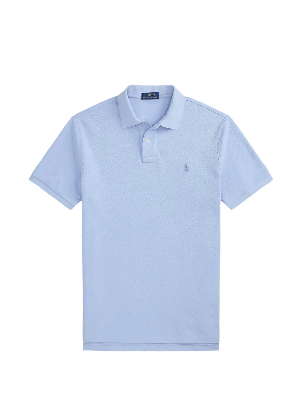Polo Ralph Lauren The Iconic Custom Slim Fit mesh polo - Blu